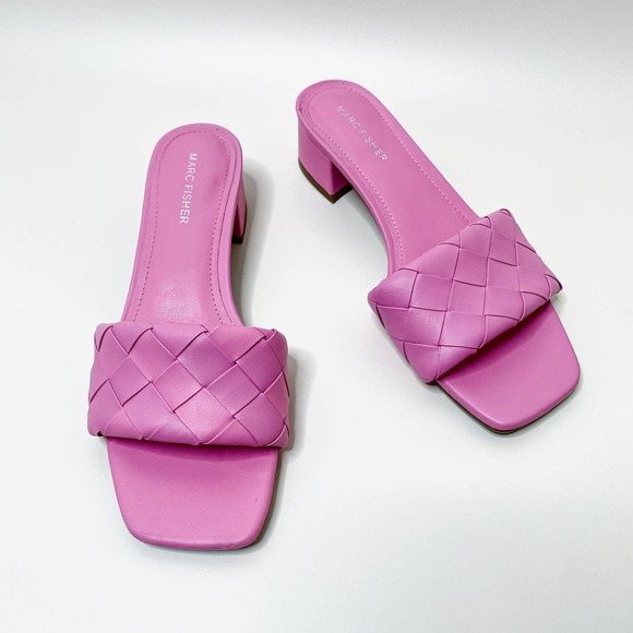 Marc Fisher Shoes - MARC FISHER casper slip on heeled sandal 8